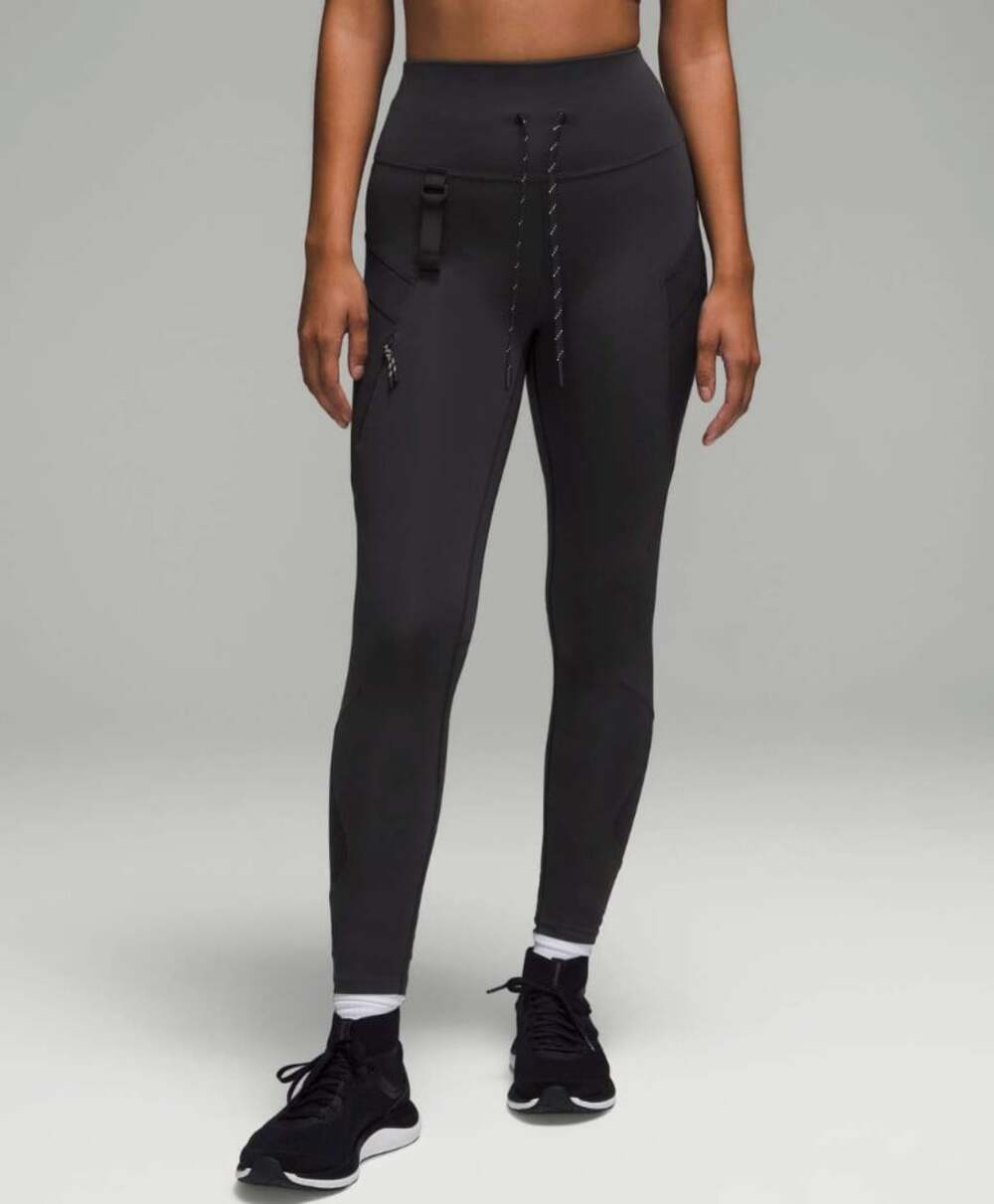 Lululemon Cargo Super-High-Rise Hiking Tight 25" Black Size 8